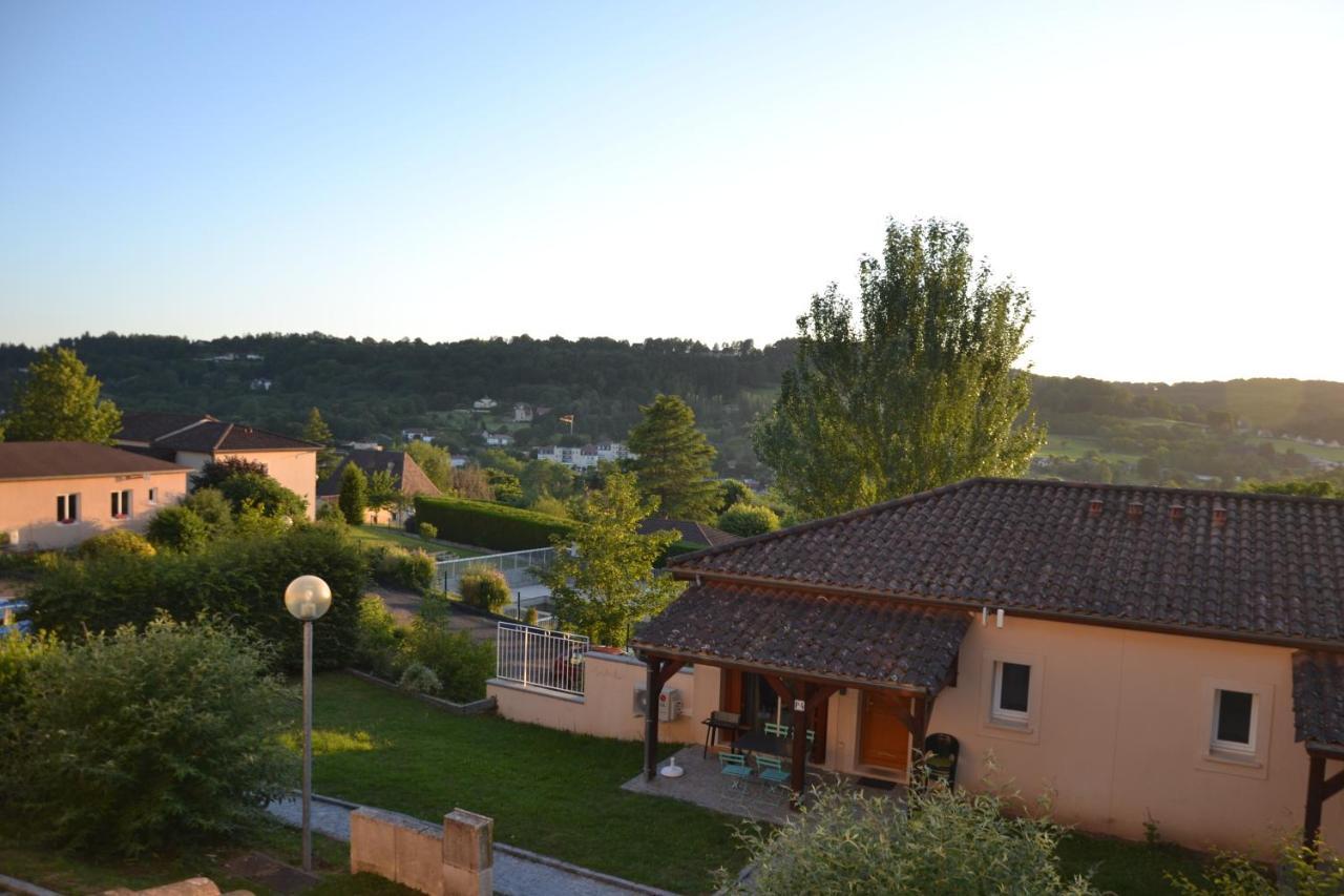 Le N4 Des Hauts De Sarlat, Clim Piscine Parking Exteriör bild